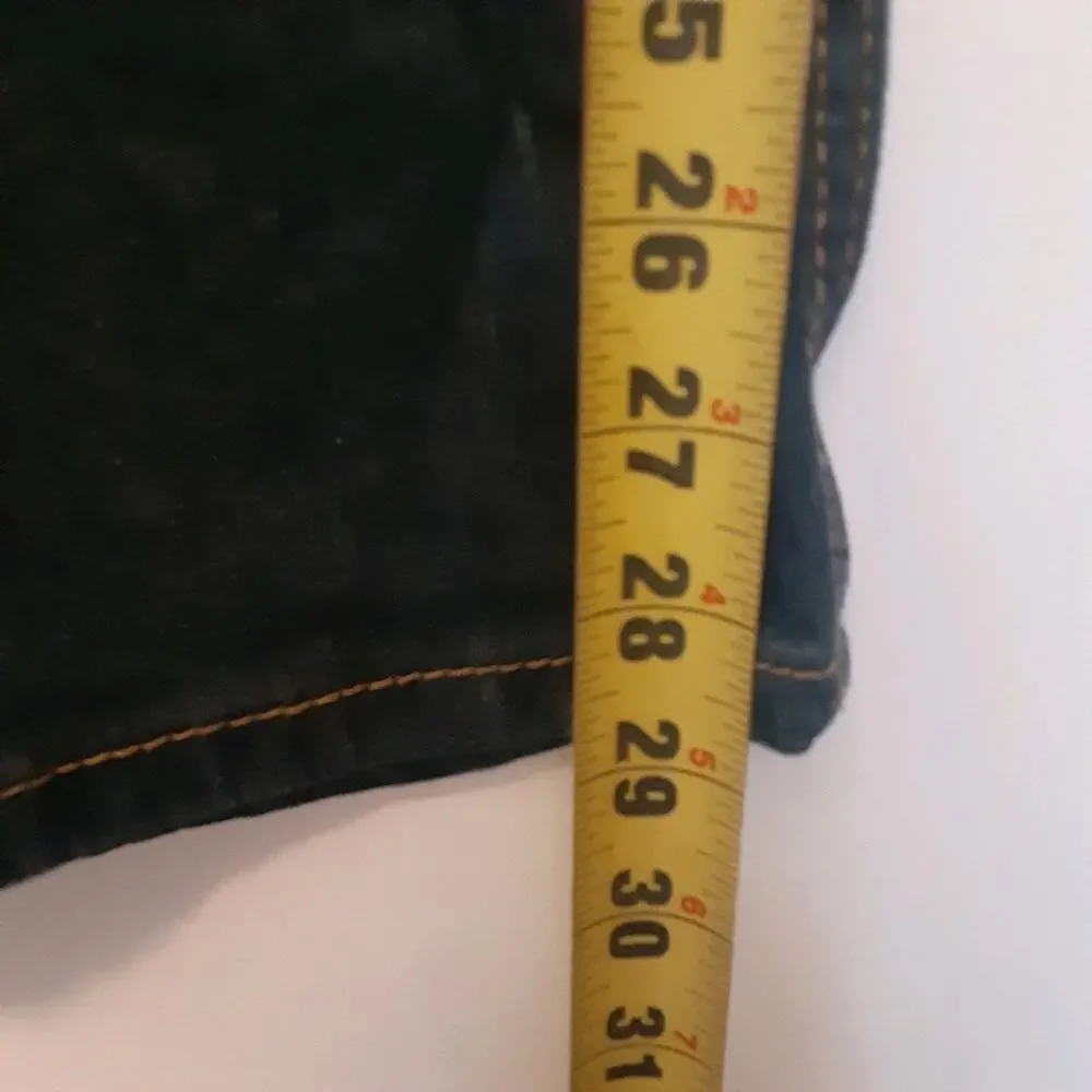 Levi's 541 Athletic Taper Stretch Mens Jeans 36x30 Dark Blue Whiskers 5 Pocket